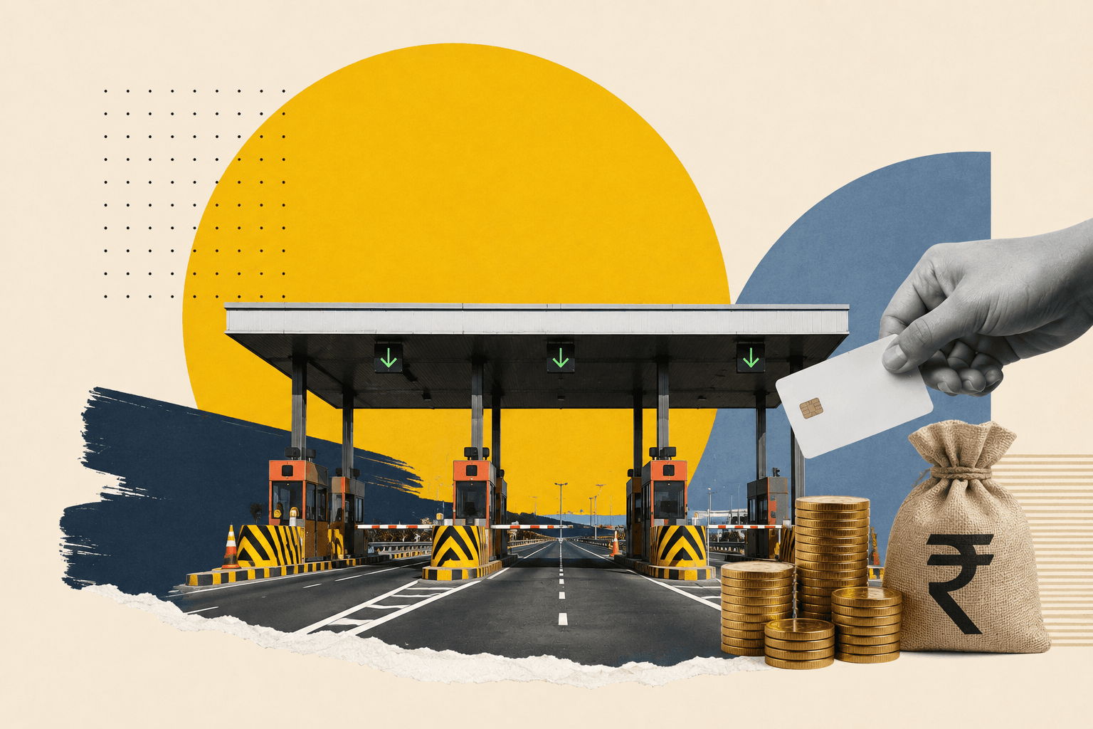 Who do you pay the toll to?